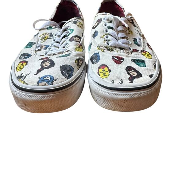 Vans x Marvel Superhero Print Sneakers Women’s Size 9 Limited Edition Men’s 7.5 - Picture 2 of 13